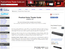 Tablet Screenshot of practical-home-theater-guide.com